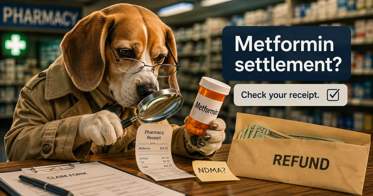 Metformin NDMA Contamination Settlement 2026 -- File a Claim by July 10