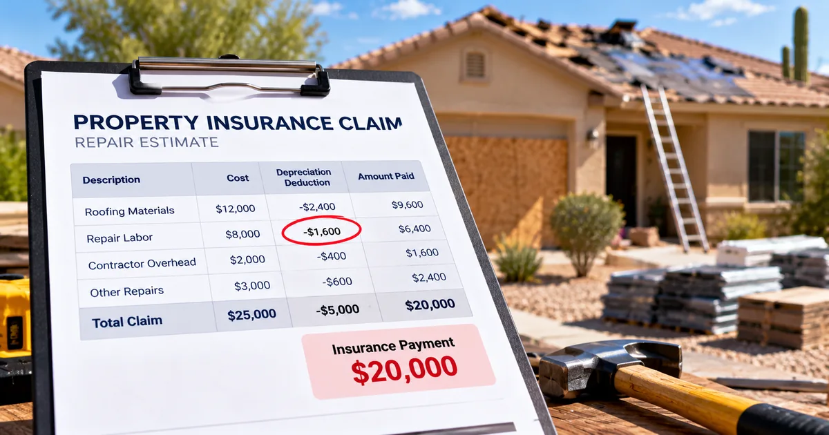 Allstate Arizona Depreciation Settlement: 50% Back + Interest