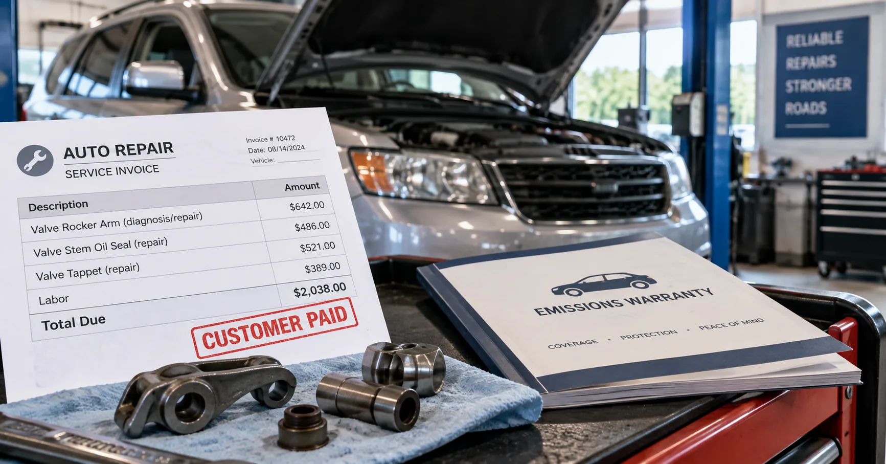 Valve Repair Refunds + 7-Year Warranty: FCA 3.6L Settlement
